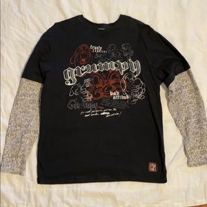 Disney men’s Grumpy shirt size medium